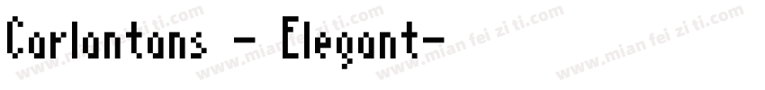 Carlantans - Elegant字体转换